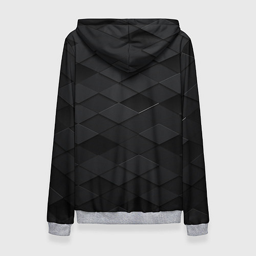 Женская толстовка PORSCHE / 3D-Меланж – фото 2