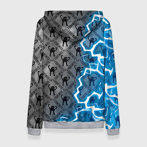 Женская толстовка ЪУЪ FORTNITE / 3D-Меланж – фото 2