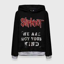 Толстовка-худи женская SLIPKNOT WANYK, цвет: 3D-меланж