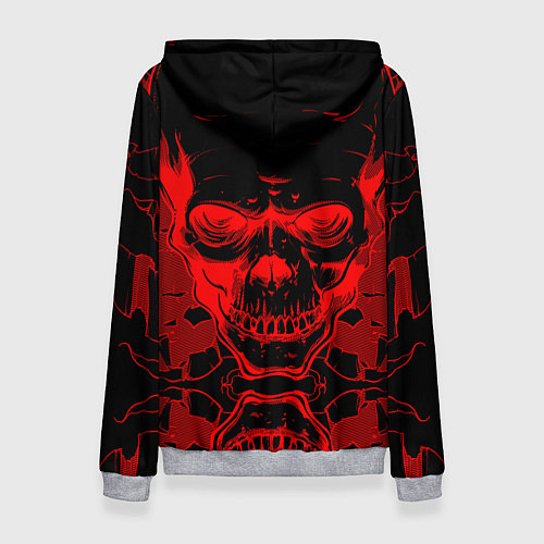 Женская толстовка Iron Maiden / 3D-Меланж – фото 2