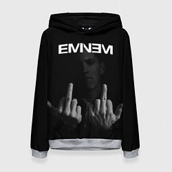 Толстовка-худи женская EMINEM, цвет: 3D-меланж