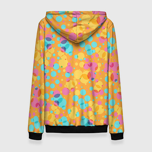 Женская толстовка Милый корги / 3D-Черный – фото 2