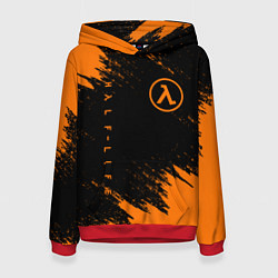 Толстовка-худи женская HALF-LIFE, цвет: 3D-красный