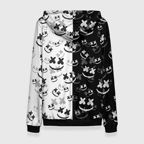 Женская толстовка Fortnite & Marshmello / 3D-Черный – фото 2