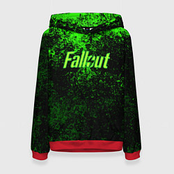 Толстовка-худи женская FALLOUT, цвет: 3D-красный