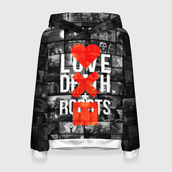 Женская толстовка LOVE DEATH ROBOTS LDR