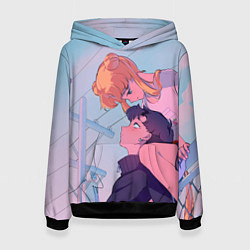 Толстовка-худи женская SAILOR MOON, цвет: 3D-черный