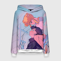 Толстовка-худи женская SAILOR MOON, цвет: 3D-белый