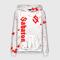Толстовка-худи женская SABATON, цвет: 3D-белый