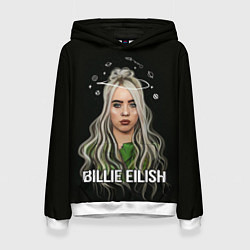 Толстовка-худи женская BILLIE EILISH, цвет: 3D-белый