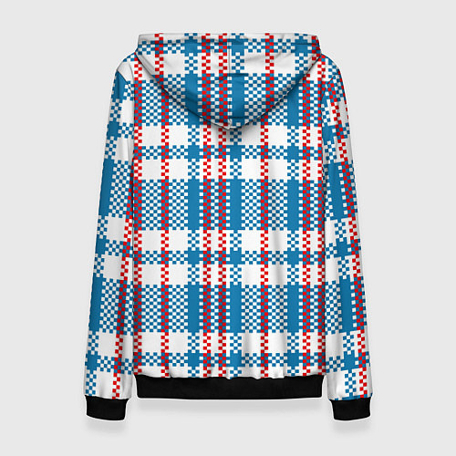 Женская толстовка Текстура Сумка Челнока / 3D-Черный – фото 2