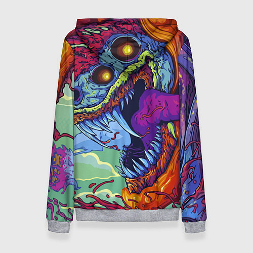 Женская толстовка HYPERBEAST / 3D-Меланж – фото 2