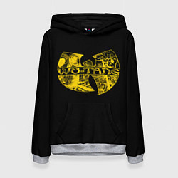 Толстовка-худи женская Wu-Tang Clan, цвет: 3D-меланж