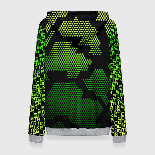 Женская толстовка CS GO Oko / 3D-Меланж – фото 2