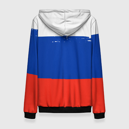 Женская толстовка Герб России / 3D-Черный – фото 2