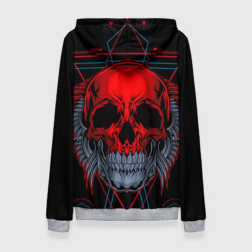 Женская толстовка Megadeth / 3D-Меланж – фото 2