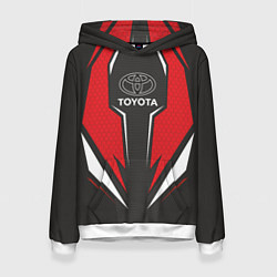 Женская толстовка Toyota Driver team Red