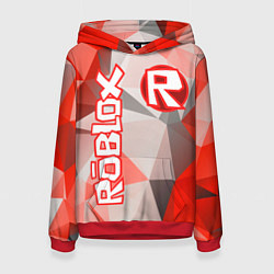 Толстовка-худи женская ROBLOX 6, цвет: 3D-красный
