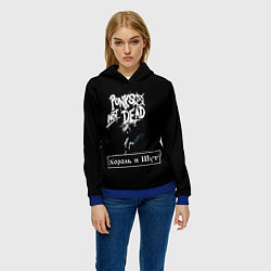 Толстовка-худи женская КИШ, цвет: 3D-синий — фото 2