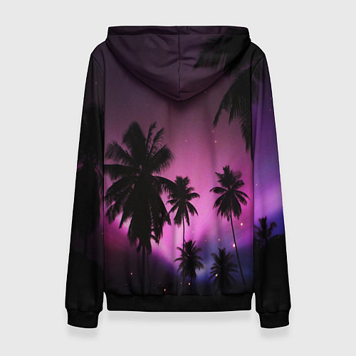 Женская толстовка HOTLINE MIAMI / 3D-Черный – фото 2