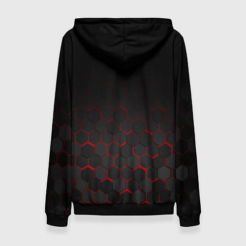 Женская толстовка HONDA / 3D-Черный – фото 2