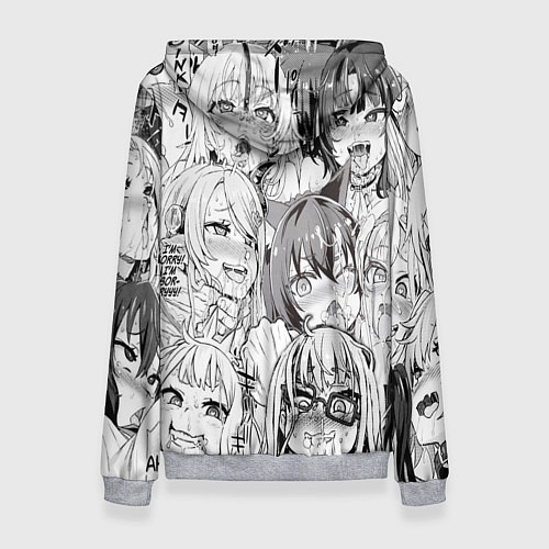 Женская толстовка SENPAI / 3D-Меланж – фото 2