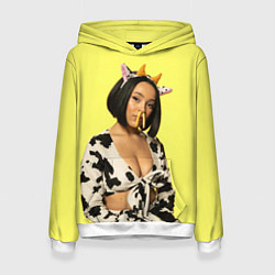 Толстовка-худи женская DOJA CAT, цвет: 3D-белый