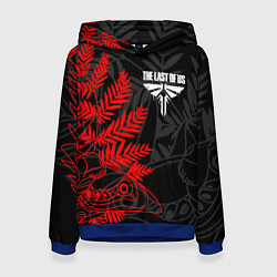 Толстовка-худи женская THE LAST OF US 2, цвет: 3D-синий