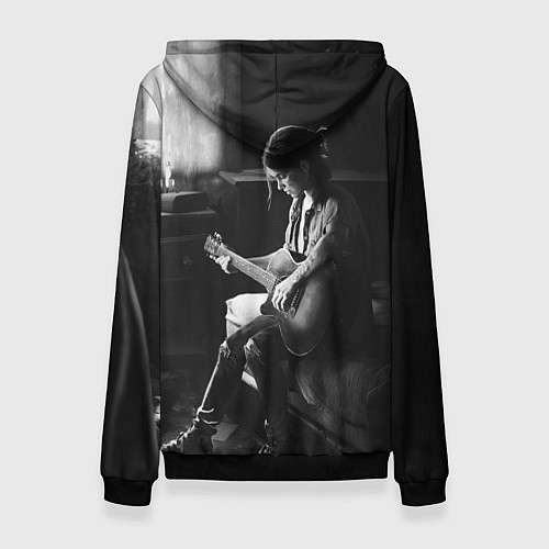 Женская толстовка THE LAST OF US PART 2 ЭЛЛИ / 3D-Черный – фото 2