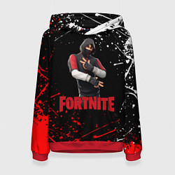 Толстовка-худи женская FORTNITE x IKONIK, цвет: 3D-красный