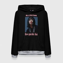 Толстовка-худи женская BLACKPINK - Lisa, цвет: 3D-меланж