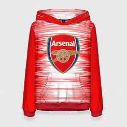 Толстовка-худи женская ARSENAL, цвет: 3D-красный