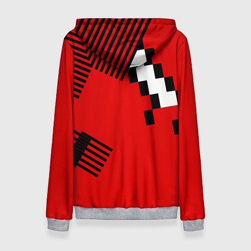 Женская толстовка Форма сборной по футболу 1991 / 3D-Меланж – фото 2