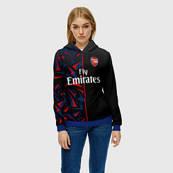 Толстовка-худи женская ARSENAL UNIFORM 2020, цвет: 3D-синий — фото 2