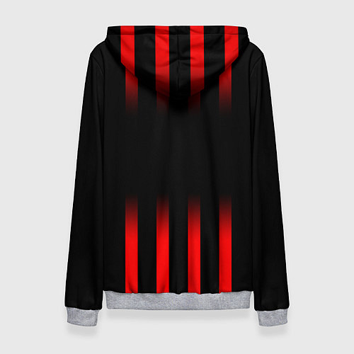 Женская толстовка FC Bayern Munchen / 3D-Меланж – фото 2