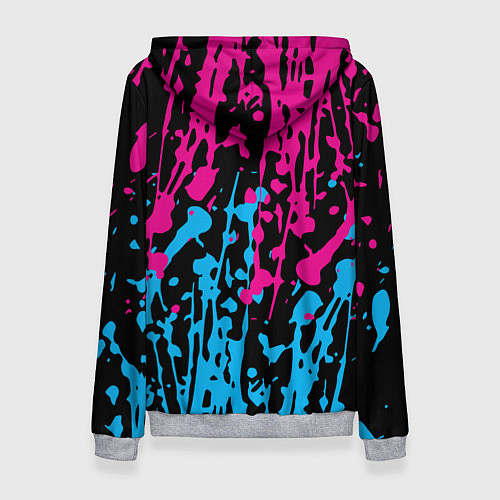 Женская толстовка ORA ORA ORA MUDA MUDA MUDA / 3D-Меланж – фото 2