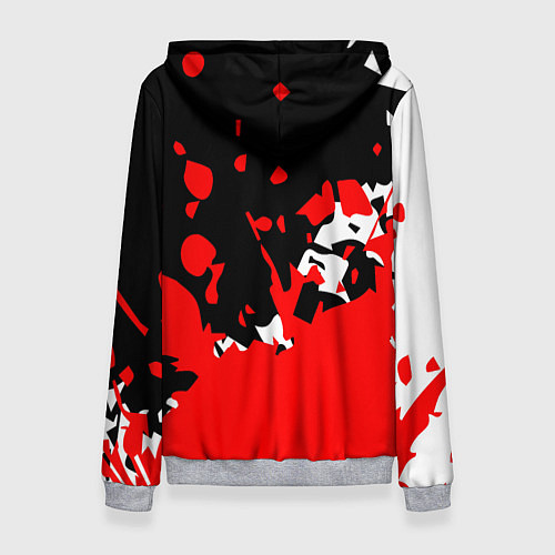 Женская толстовка KILLA / 3D-Меланж – фото 2