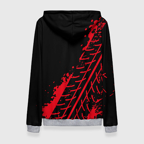 Женская толстовка HONDA ХОНДА / 3D-Меланж – фото 2