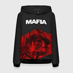 Толстовка-худи женская Mafia, цвет: 3D-черный