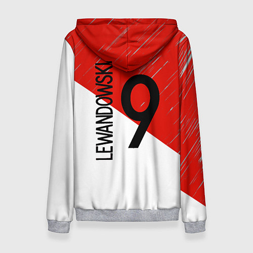 Женская толстовка Бавария / 3D-Меланж – фото 2