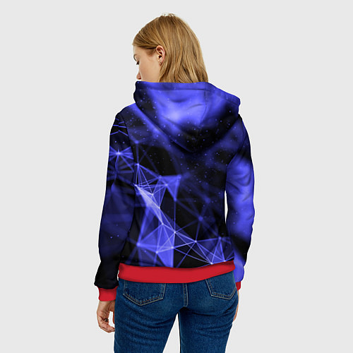 Женская толстовка FORD / 3D-Красный – фото 4