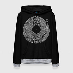 Толстовка-худи женская JOY DIVISION, цвет: 3D-меланж
