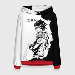 Толстовка-худи женская JoJo Bizarre Adventure, цвет: 3D-красный