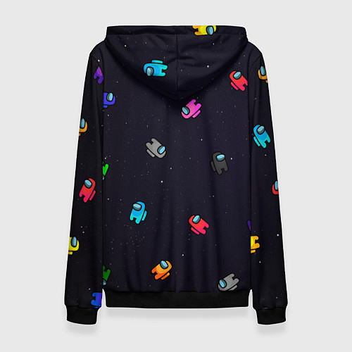 Женская толстовка Among Us / 3D-Черный – фото 2