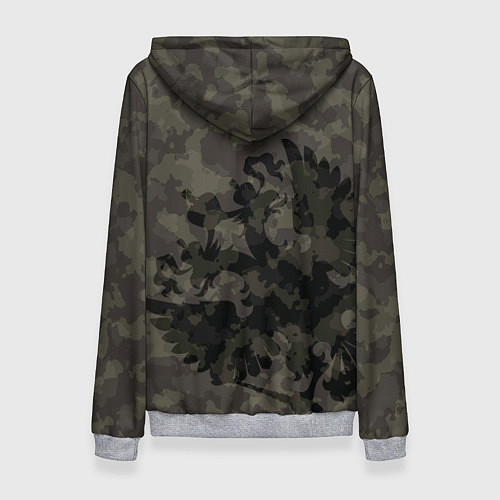 Женская толстовка Спецназ России / 3D-Меланж – фото 2