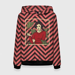 Толстовка-худи женская Twin Peaks Audrey Horne, цвет: 3D-черный