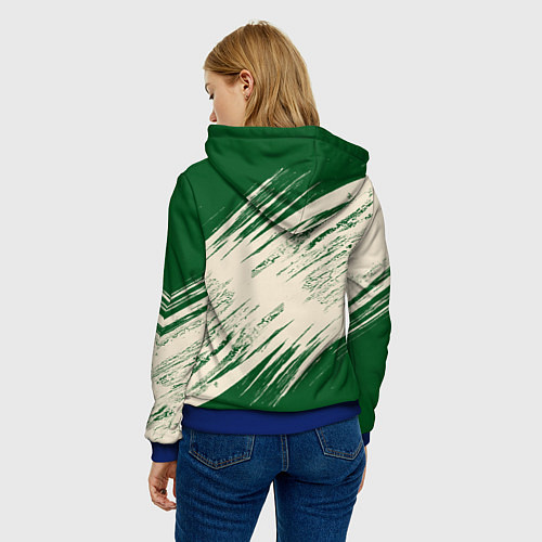 Женская толстовка Милуоки Бакс / 3D-Синий – фото 4