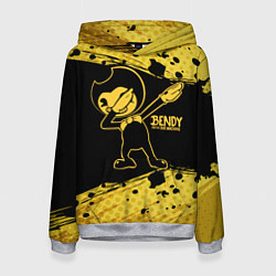 Толстовка-худи женская BENDY AND THE INK MACHINE, цвет: 3D-меланж
