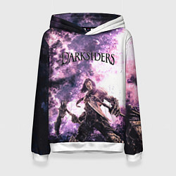 Толстовка-худи женская Darksiders 2, цвет: 3D-белый