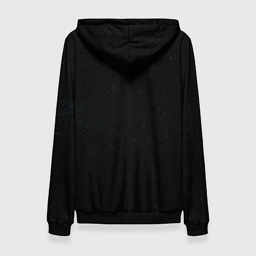 Женская толстовка Космонавт / 3D-Черный – фото 2